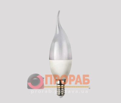 Лампа LED 6 Вт Е14 LUXEL свеча на ветру 049-NE 4000К