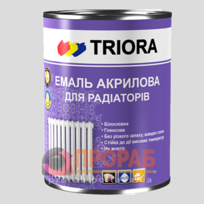 Эмаль акриловая TRIORA для радиаторов 2л