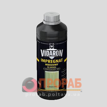 Деревозащитное средство VIDARON медный импрегнат концентрат 1:9 серо-зеленый 1кг